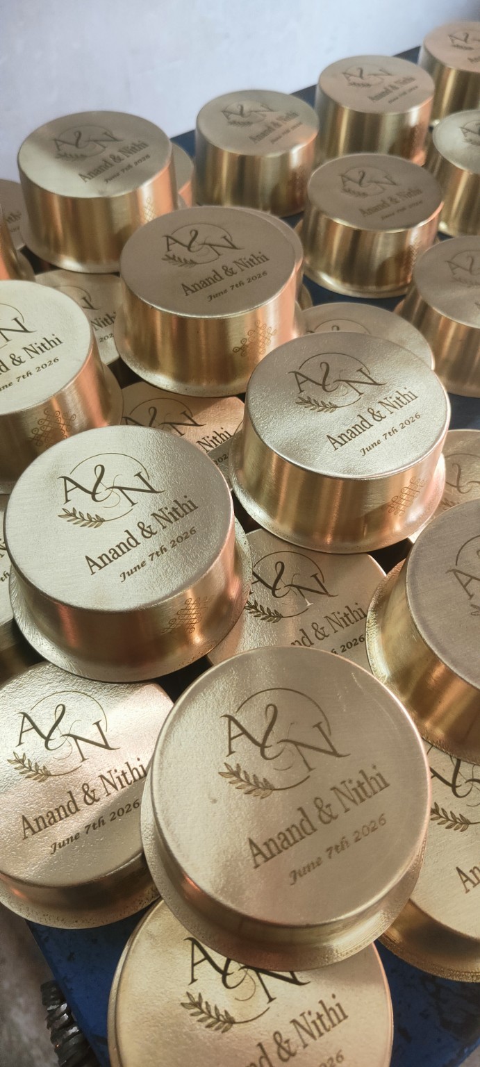 Bulk personalized brass gifts