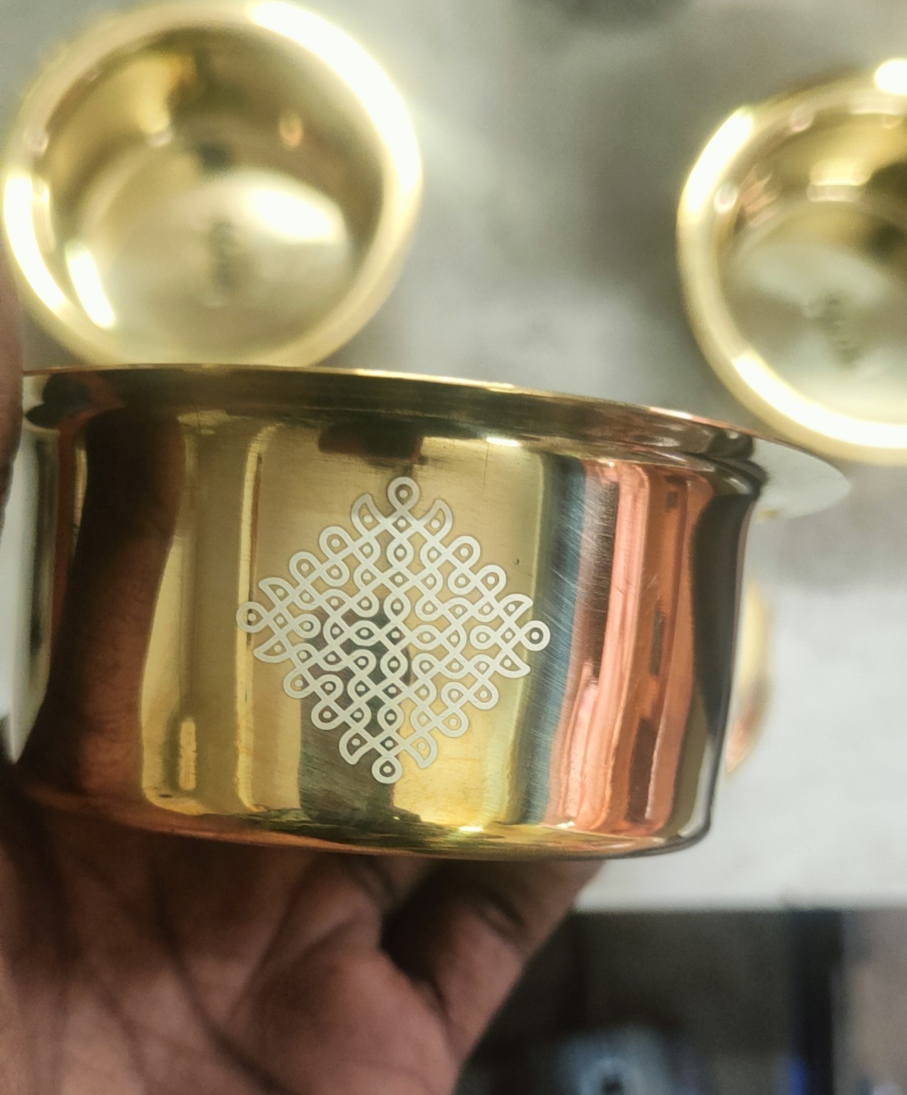 Traditional Kolam Cup